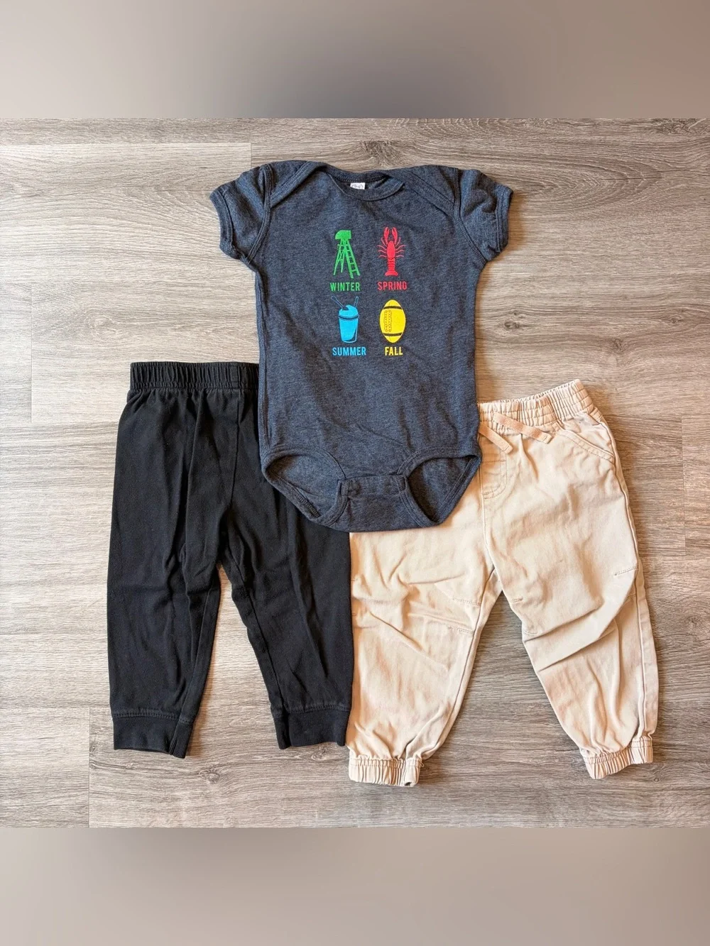 Garanimals/Rabbit Skins baby boys mix and match pieces